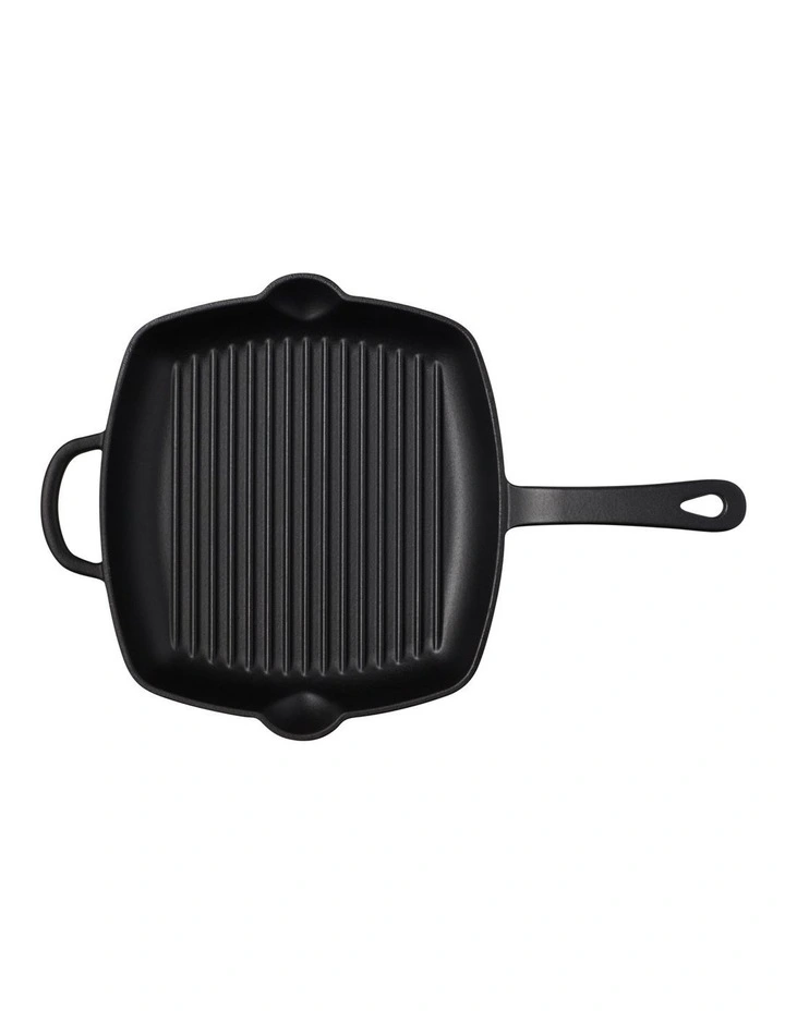 Cast Iron Grill Pan 27.5cm in Black image 5
