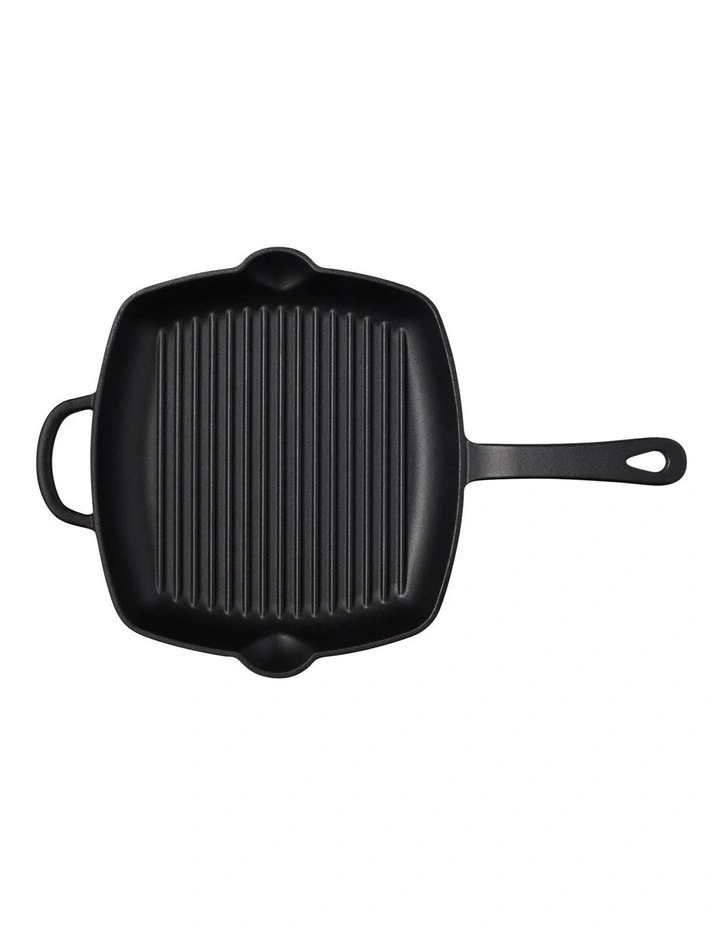 Cast Iron Grill Pan 27.5cm in Black image 5