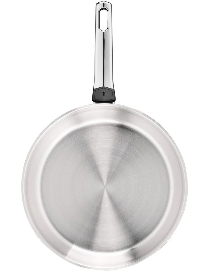 Emotion Induction Uncoated Frypan 28cm in Silver image 3
