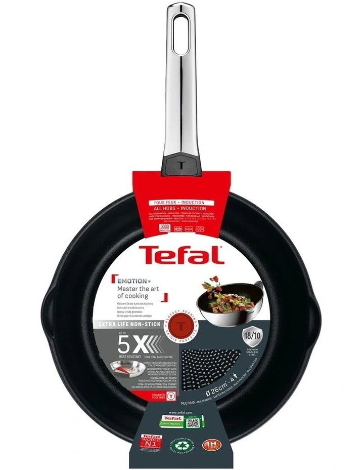 Emotion Induction Non-Stick Multipan 26cm in Silver image 4