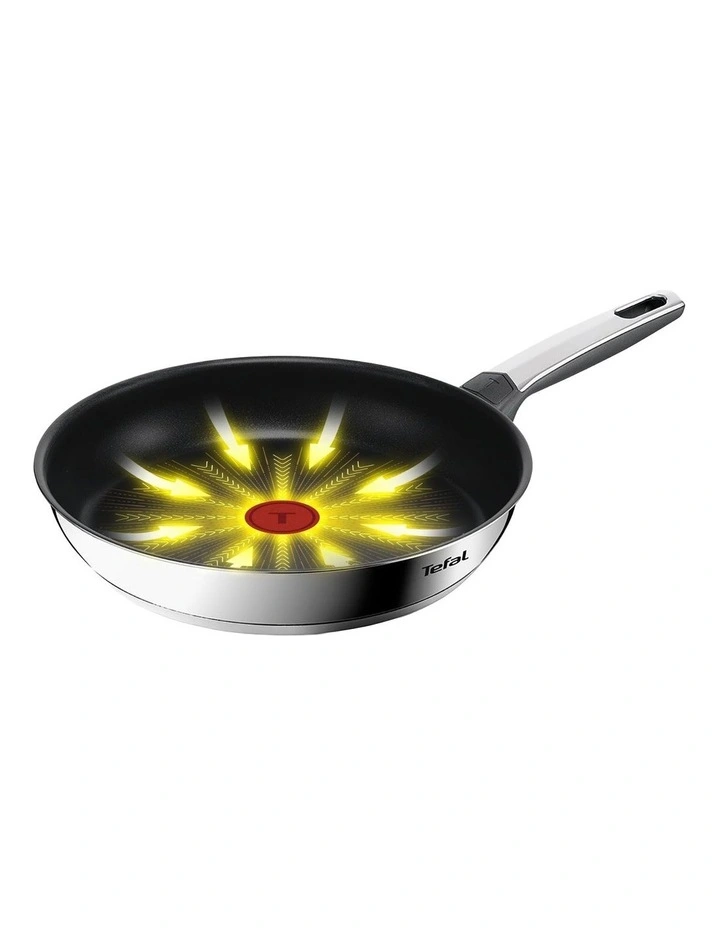Emotion Flavors Induction Oil Concentrating Non-Stick Frypan 24cm in Silver image 4