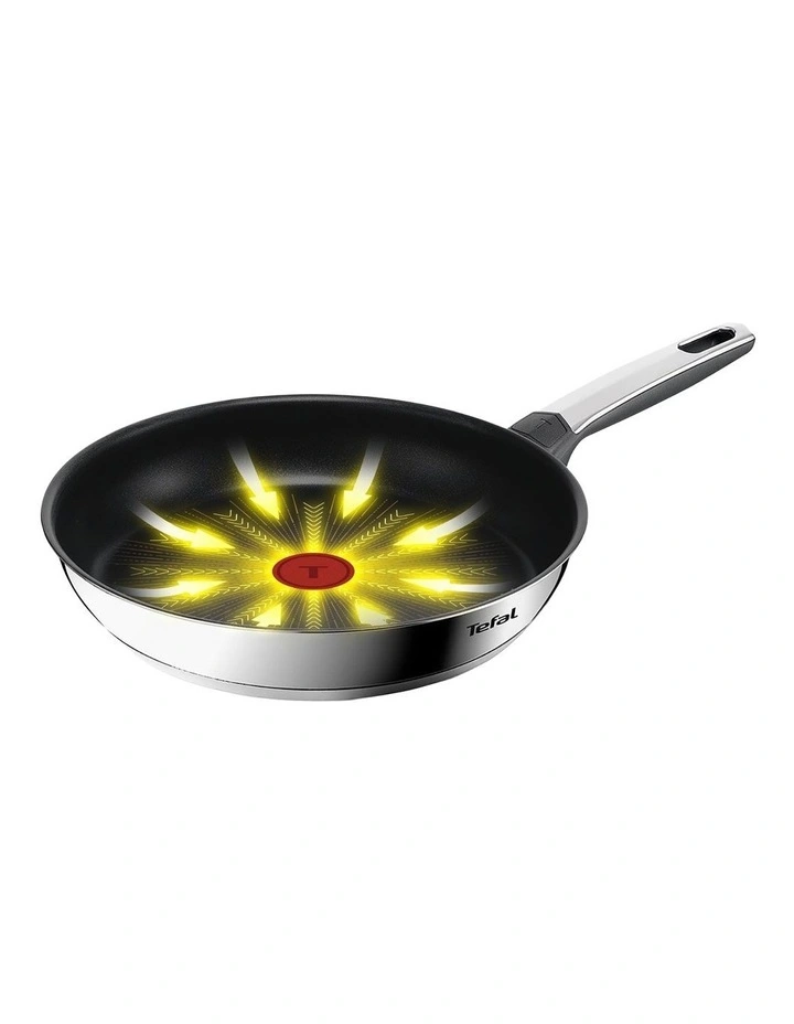 Emotion Flavors Induction Oil Concentrating Non-Stick Frypan 28cm in Silver image 5