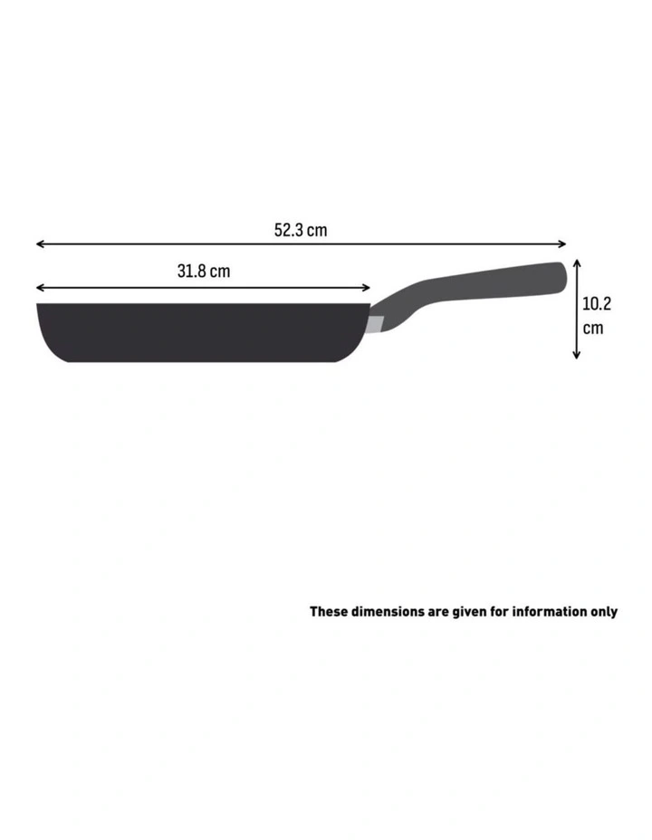 Excellence Induction Non-Stick Frypan 30cm in Black image 4