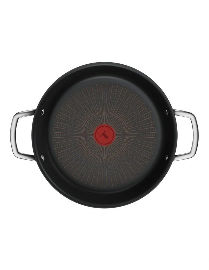Excellence Induction Non-Stick All-In-One Pan With Lid 28cm in Black image 3