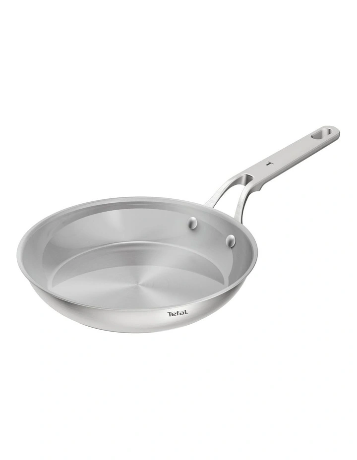 Extreme Induction Uncoated Frypan 24cm in Silver image 1