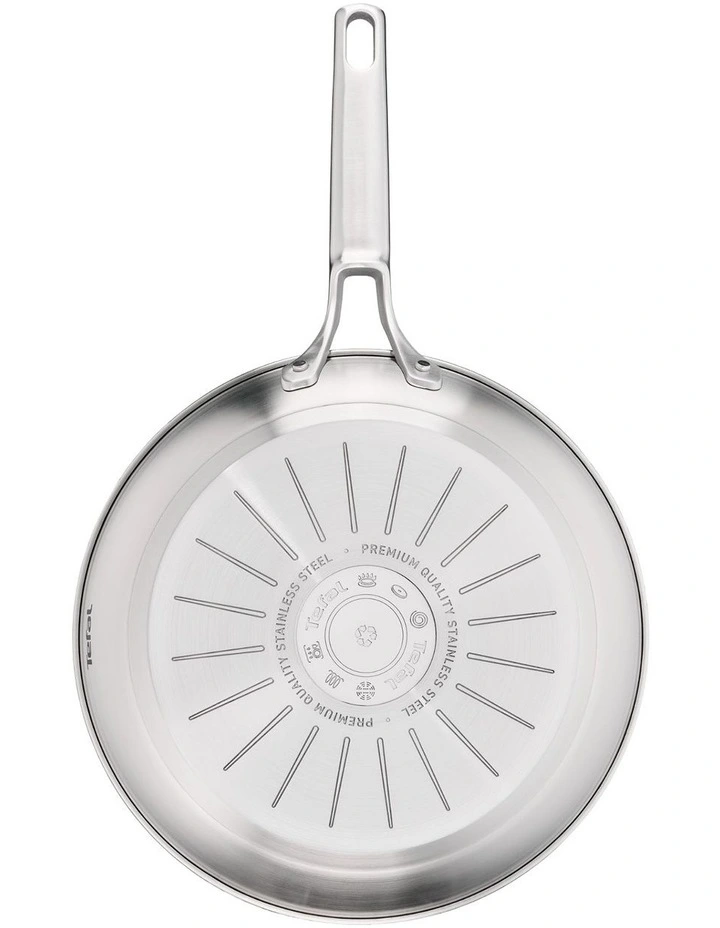 Extreme Induction Uncoated Frypans Twin Pack 24/28cm in Silver image 3