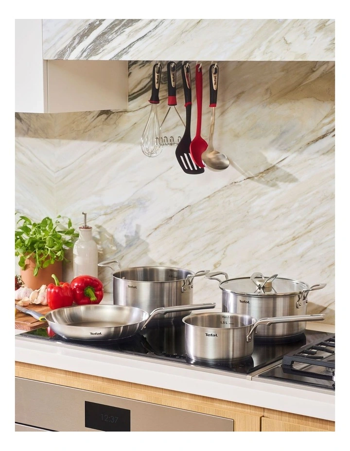 Extreme Induction Uncoated Frypans Twin Pack 24/28cm in Silver image 5