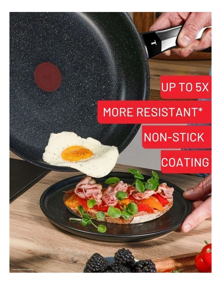 Expertise+ Induction Non-Stick Frypan Set 20/26 in Black image 4