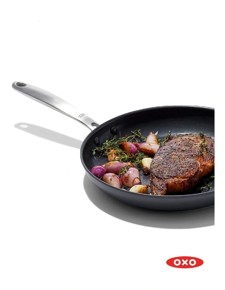 Good Grips Pro Hard Anodized 30cm Frypan in Black image 2