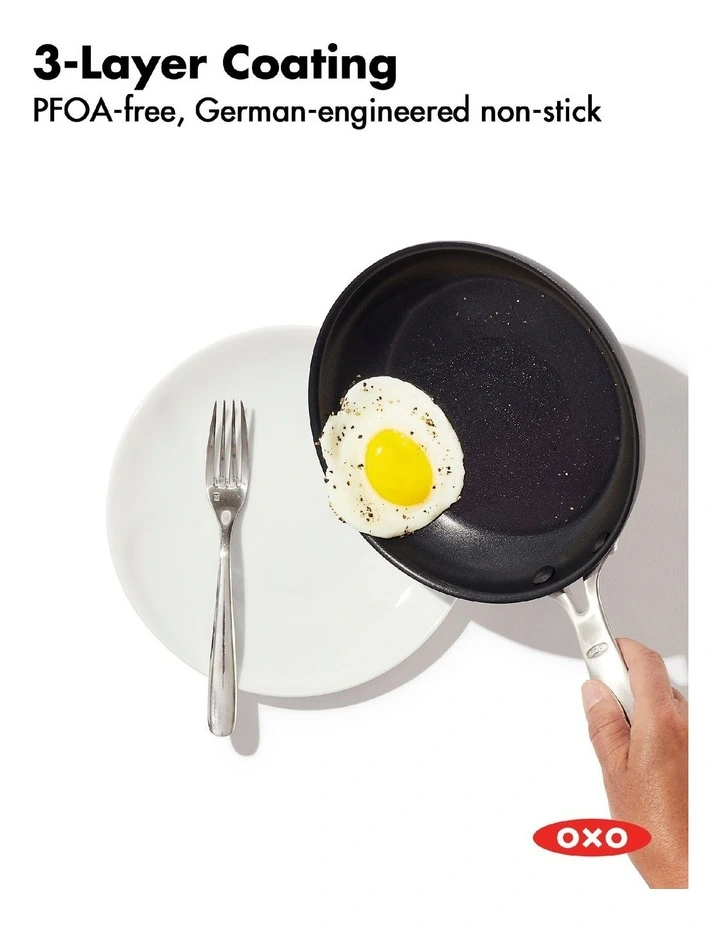 Good Grips Pro Hard Anodized 30cm Frypan in Black image 3