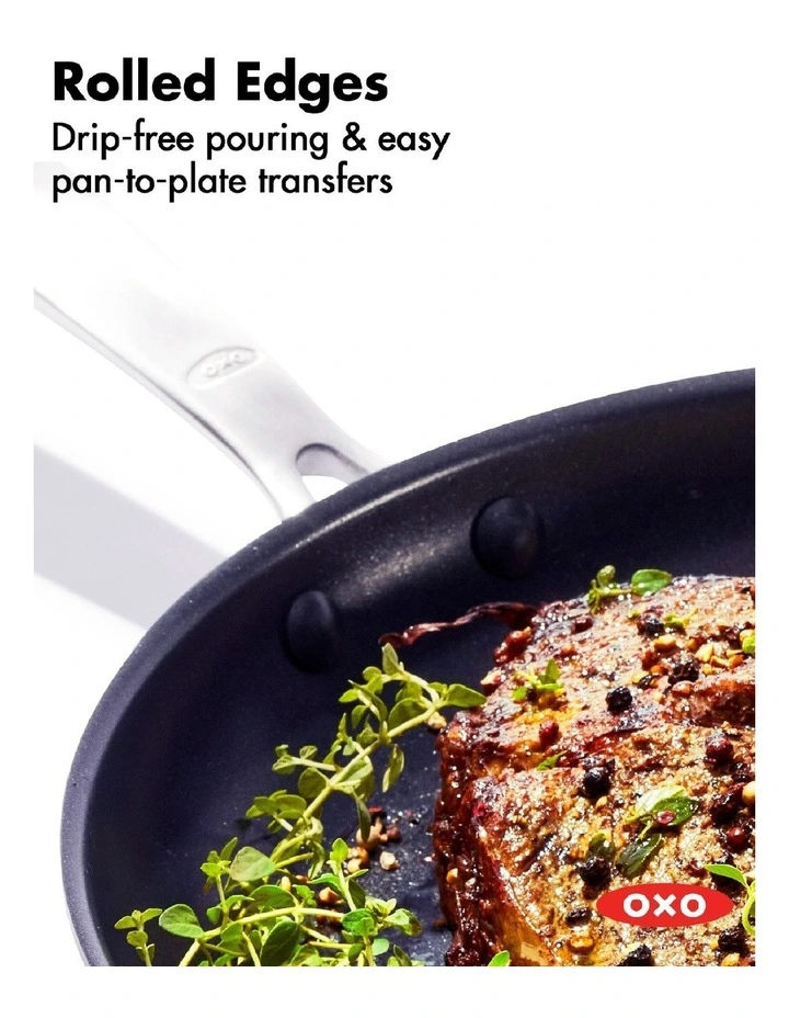 Good Grips Pro Hard Anodized 30cm Frypan in Black image 4