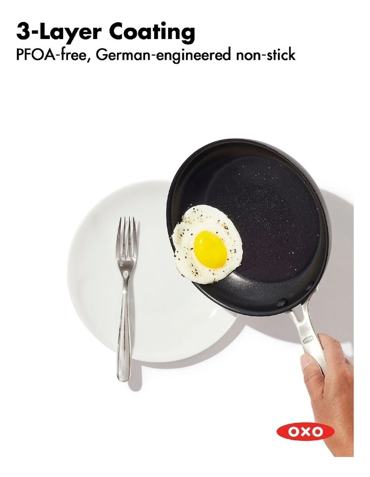 Good Grips Pro Hard Anodized 26cm Frypan in Black image 3