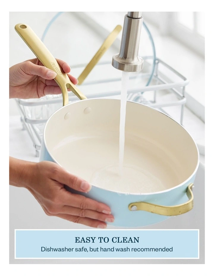 Donna Hay by GreenPan Ceramic Non-Stick Donna Pan with Matching Lid, 30cm image 7