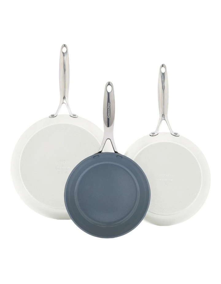 Valencia Pro 3pc Frypan Set Cream image 1