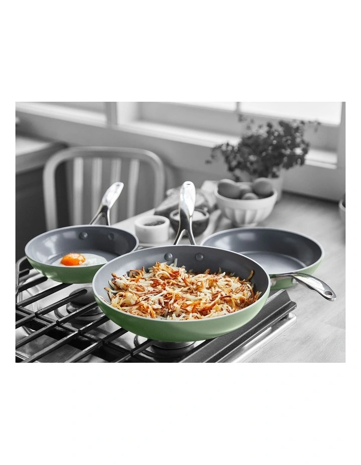 Valencia Pro 3pc Frypan Set Sage image 2