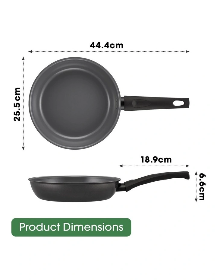 Ceramic Essentials Induction Deep Open Frypan 24cm image 7