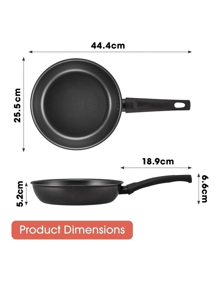 RACO Everyday Essentials Nonstick Induction Deep Open Frypan 24cm image 7