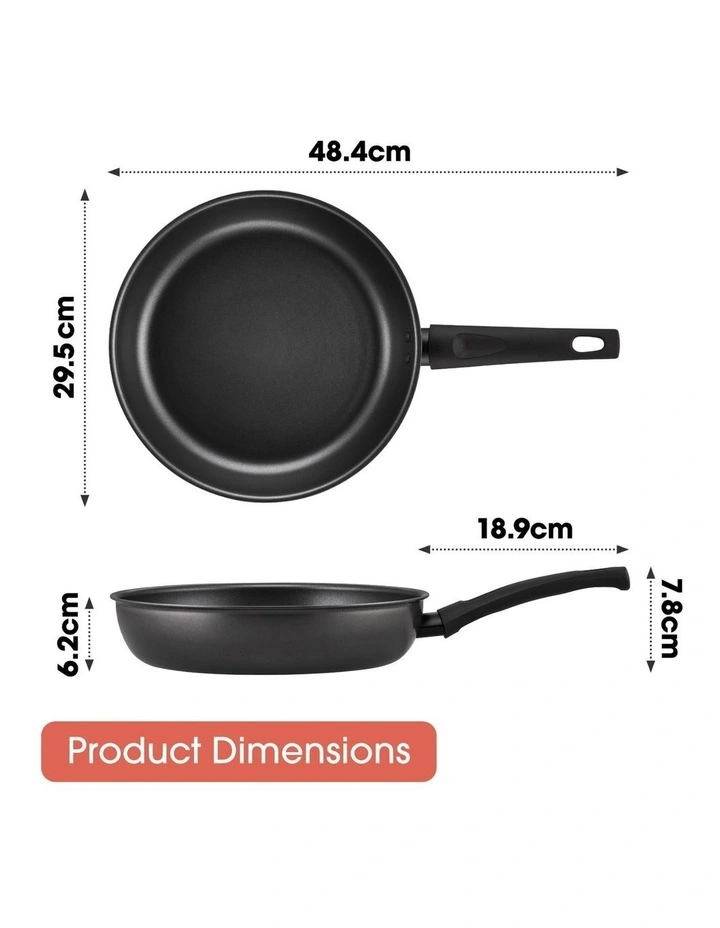RACO Everyday Essentials Nonstick Induction Deep Open Frypan 28cm image 7