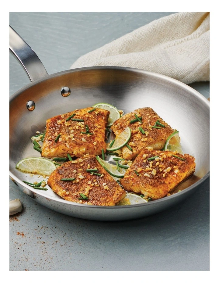 Tempo 2pc Stainless Steel Frying Pan Set image 2
