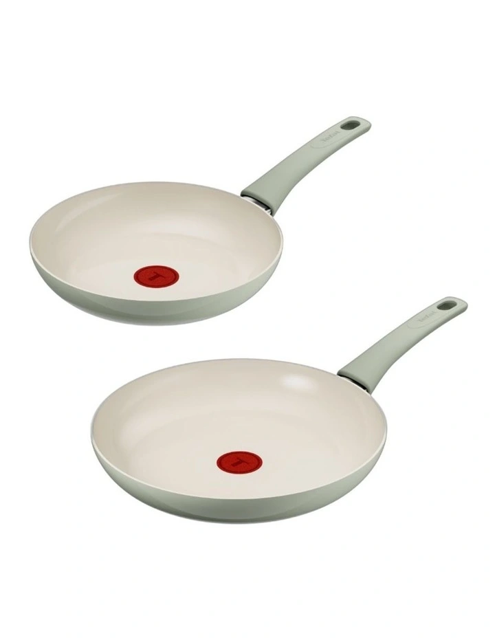 Recycle Ceramic Induction Non-Stick Twin Pack Frypans 24/30cm image 1