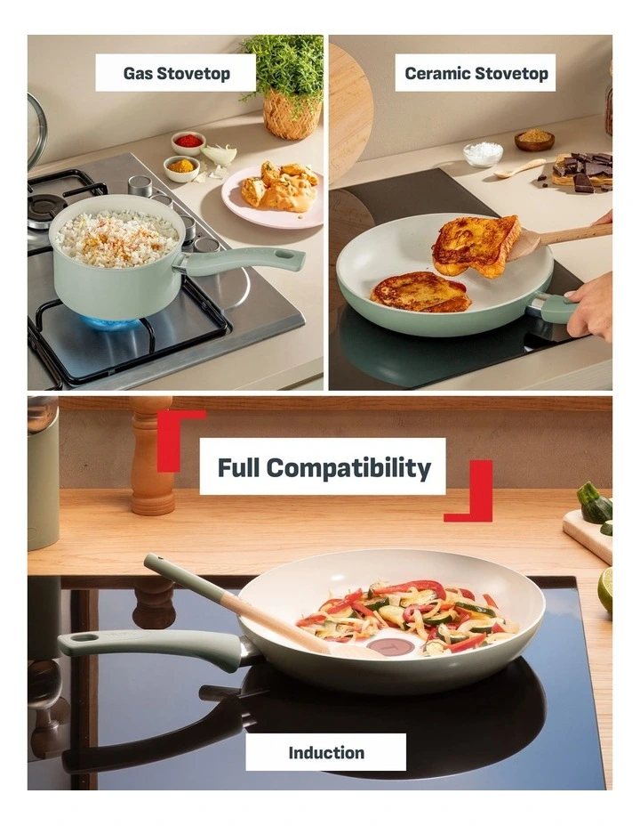Recycle Ceramic Induction Non-Stick Twin Pack Frypans 24/30cm image 5