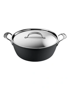 Cooks Classic Induction Non-Stick HA Big Batch Pan 30cm/7.2L Lid