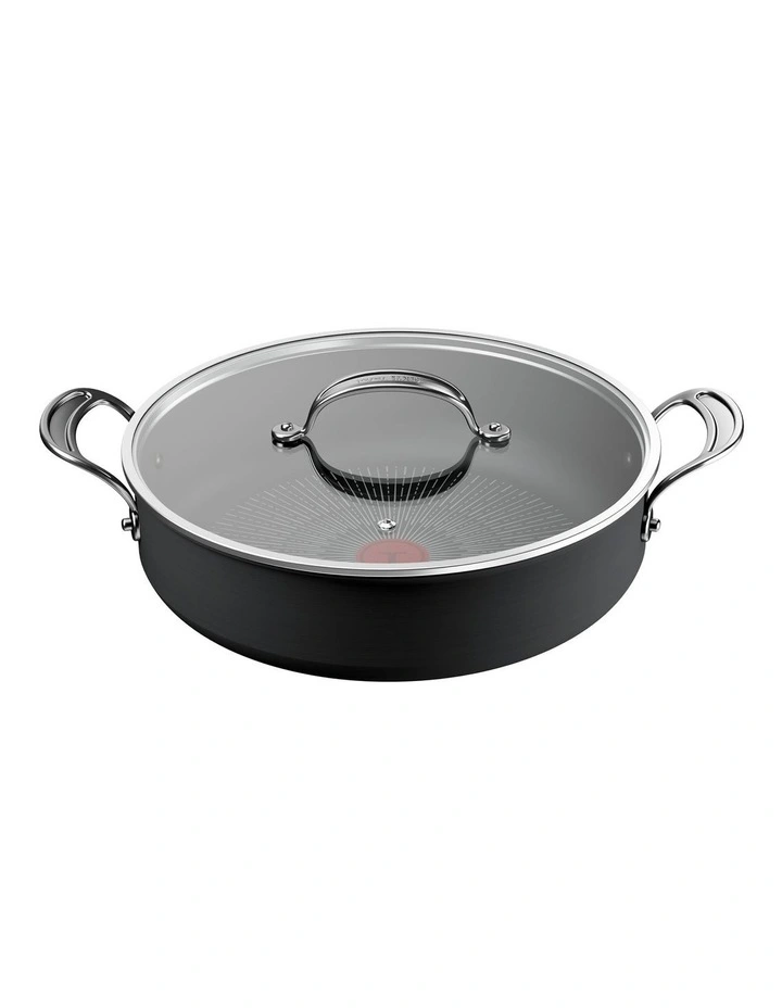 Cooks Classic Induction Non-Stick HA All-In-One Pan 30cm Lid image 1