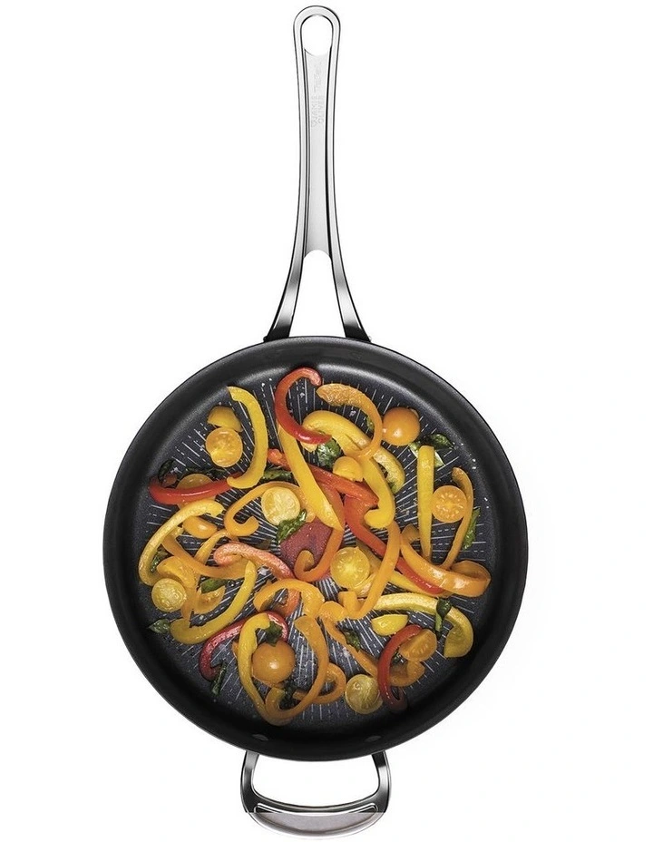 Cooks Classic Induction Non-Stick Hard Anodised Saute Pan 26cm Lid image 5