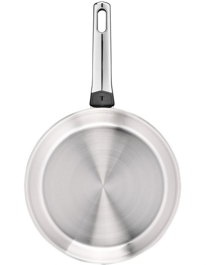 Emotion  Induction Stainless Steel Uncoated Triple Pack Frypans 24/30cm & Wok 28cm image 3