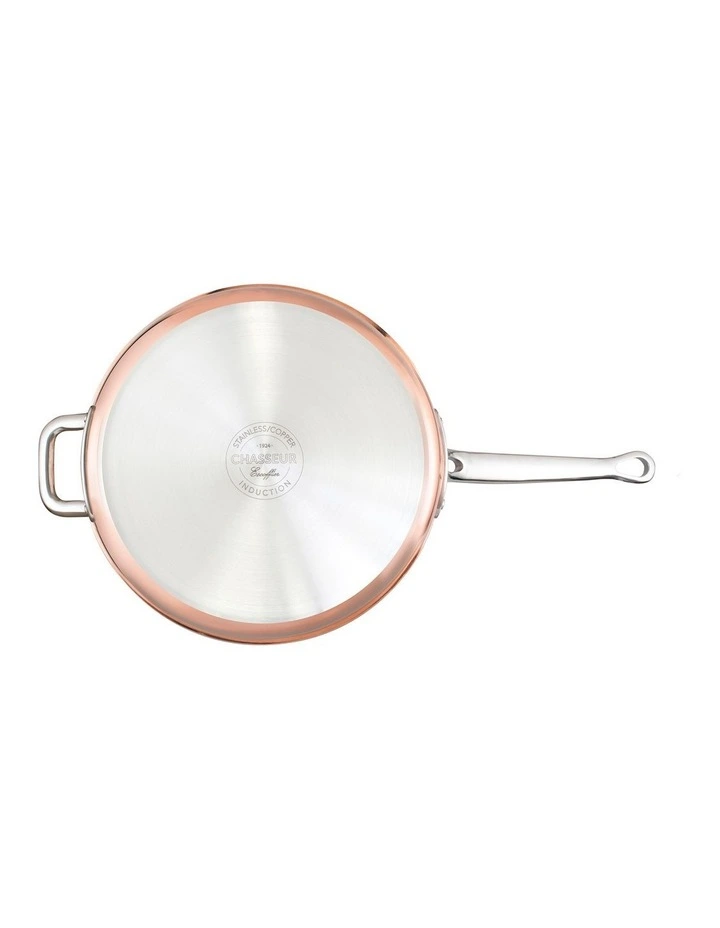 Escoffier Induction Saute Pan with helper handle 28cm image 2
