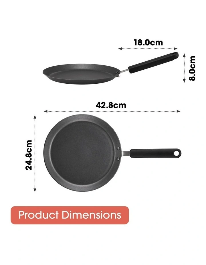 RACO Everyday Essentials Nonstick Induction Crepe Pan 24cm image 7