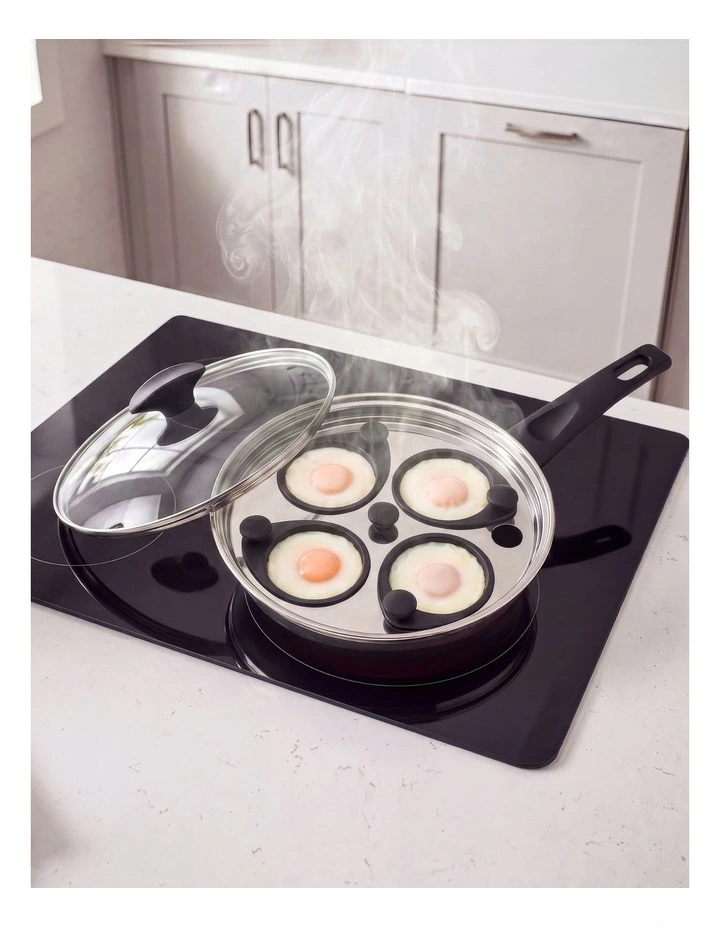 Everyday Essentials Nonstick Induction Egg Poacher 20cm image 2
