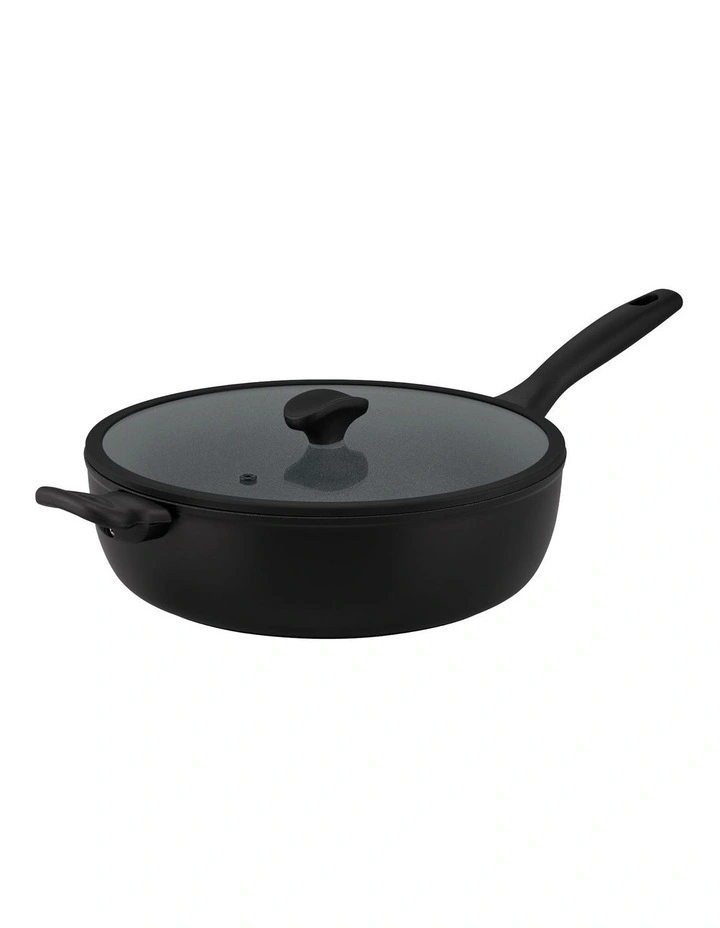 Per Domani Ceramic 30cm/5.5l Covered Saute with Helper Handle image 1