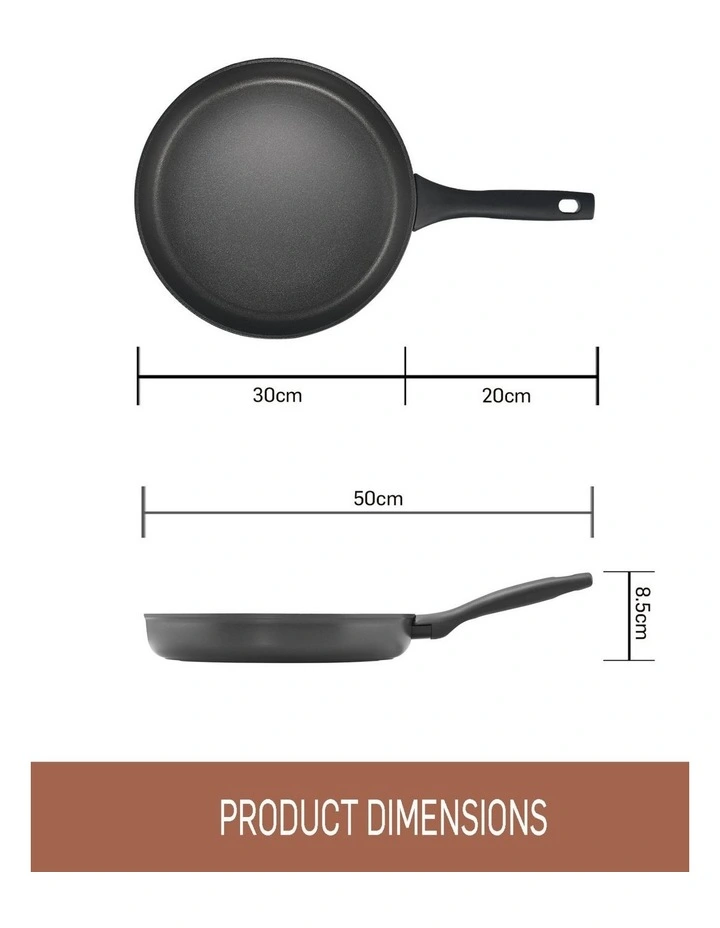 Per Domani Ceramic 30cm Open French Skillet image 7