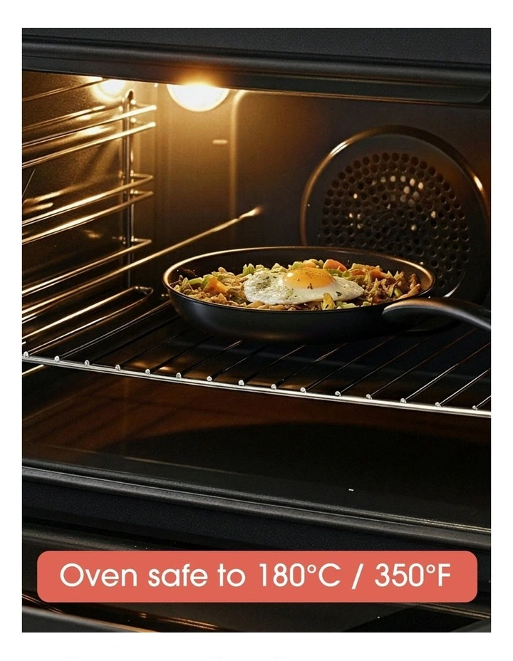 Everyday Essentials Non Stick 32cm Deep Open Fry Pan With Helper Handle image 6