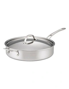 Everlast SS 30cm/4.7l Covered Saute With Helper Handle