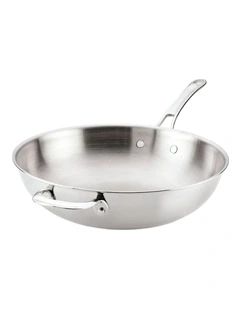 Everlast SS 32cm Stirfry With Helper Handle