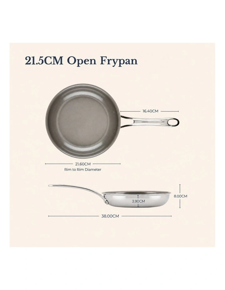 Everlast Ceramic 21.5cm Open Skillet image 7