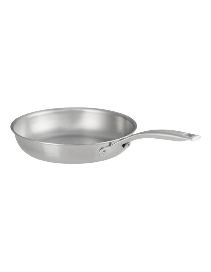Essentials 3-Ply 24cm Frying Pan Uncoated image 1