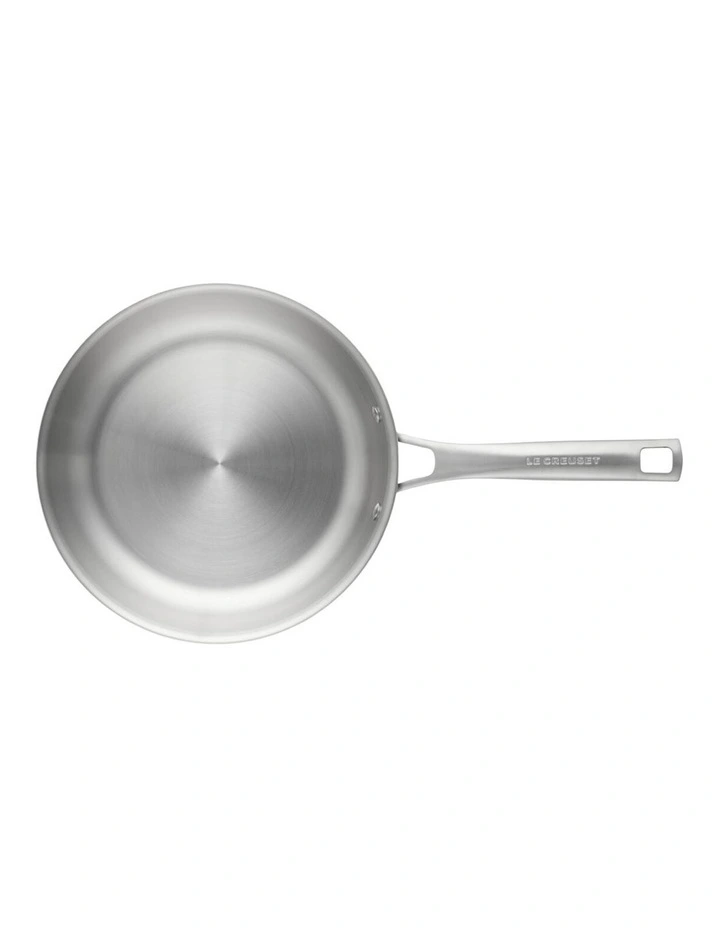 Essentials 3-Ply 24cm Frying Pan Uncoated image 6