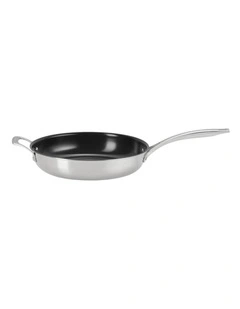 Essentials 3-Ply 28cm Frying Pan Non Stick with Helper Handle