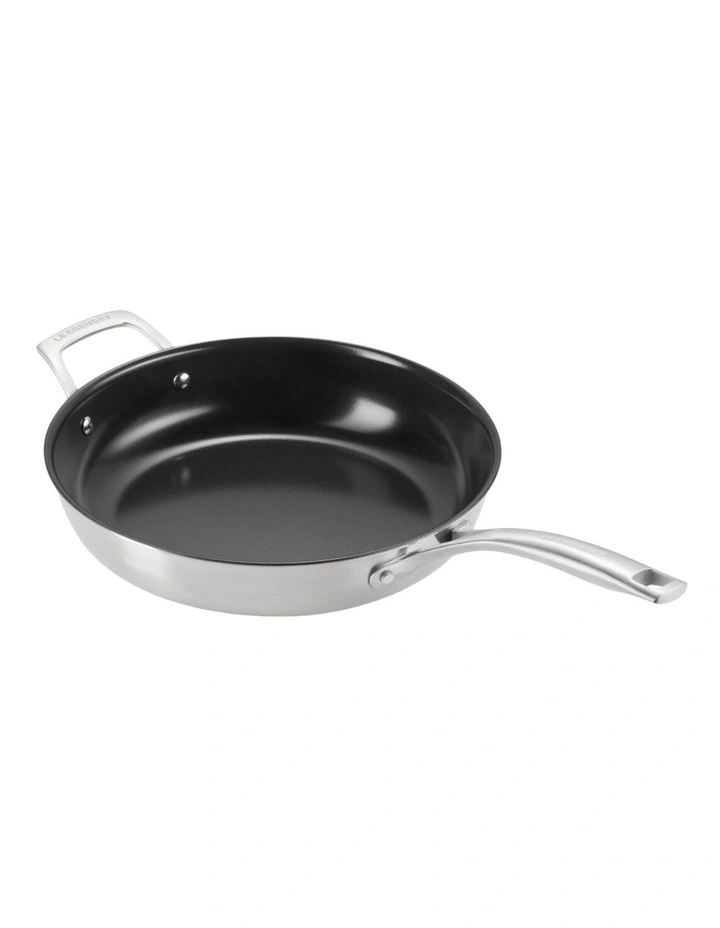 Essentials 3-Ply 28cm Frying Pan Non Stick with Helper Handle image 3