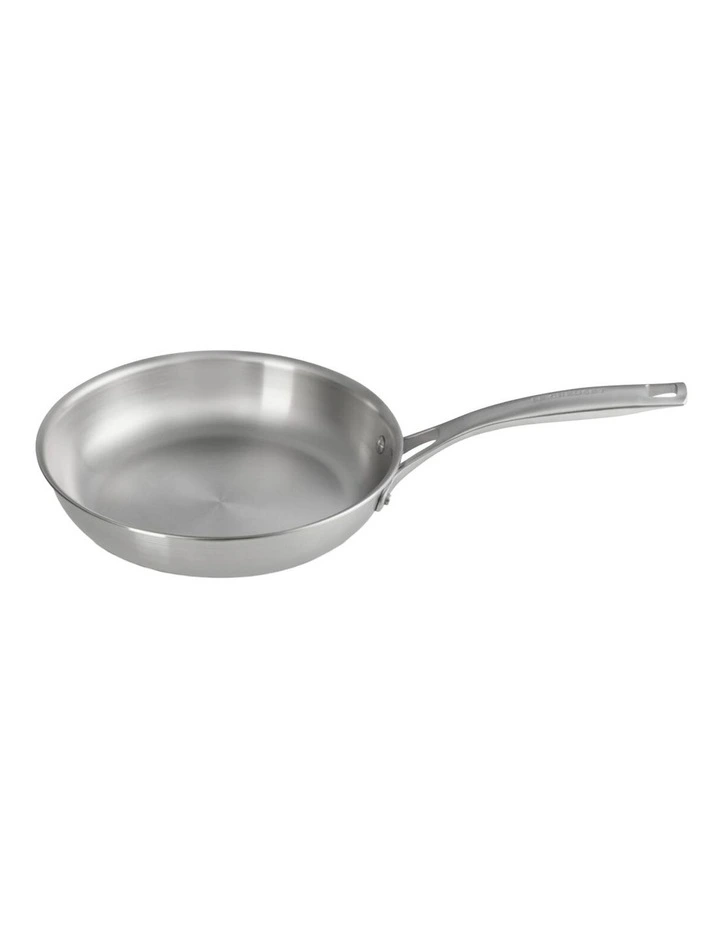 Essentials 3-Ply Frypan 2 Piece Set Uncoated 24/28cm image 3