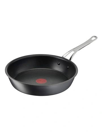 Hard Anodised Induction Frypan 24cm in Coal Grey