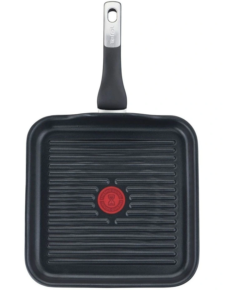Unlimited Induction Non-Stick Grill Pan 26cm x26cm in Black image 2