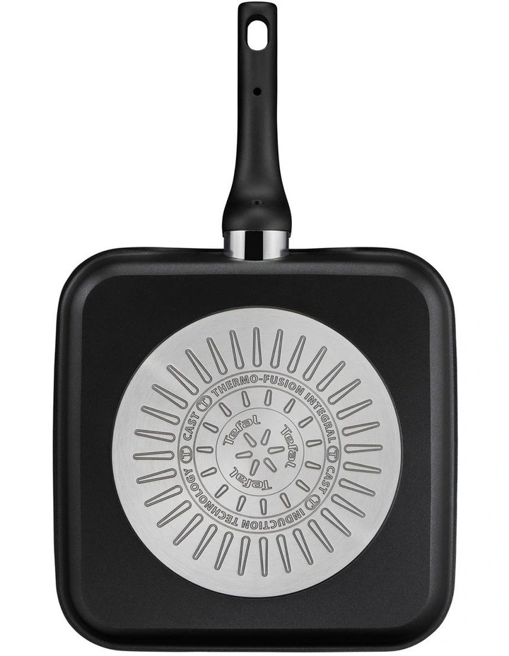 Unlimited Induction Non-Stick Grill Pan 26cm x26cm in Black image 3