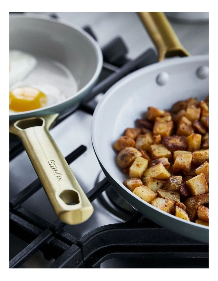 Padova Frypan 28cm PFAS-free ceramic non-stick in Smoky Blue image 4