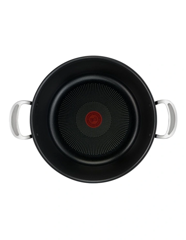 Induction Non-Stick Hard Anodised Big Batch Pan   Lid 30cm/7.2L in Grey image 4