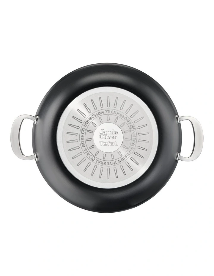 Induction Non-Stick Hard Anodised Big Batch Pan   Lid 30cm/7.2L in Grey image 5