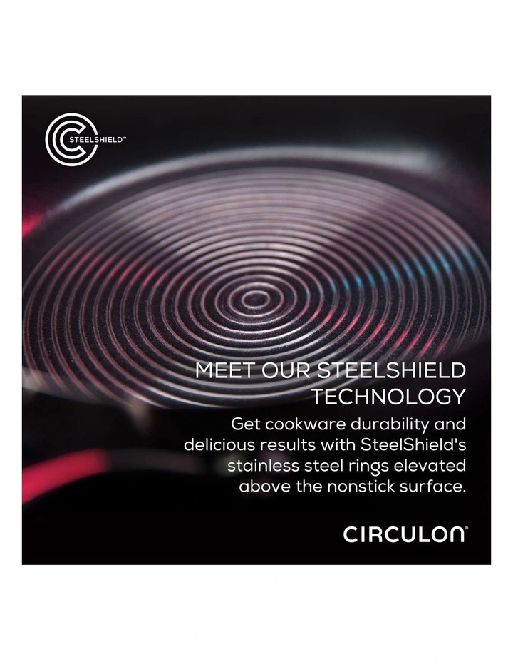 S-Series Nonstick Stainless Steel Induction Frypan 22cm image 3